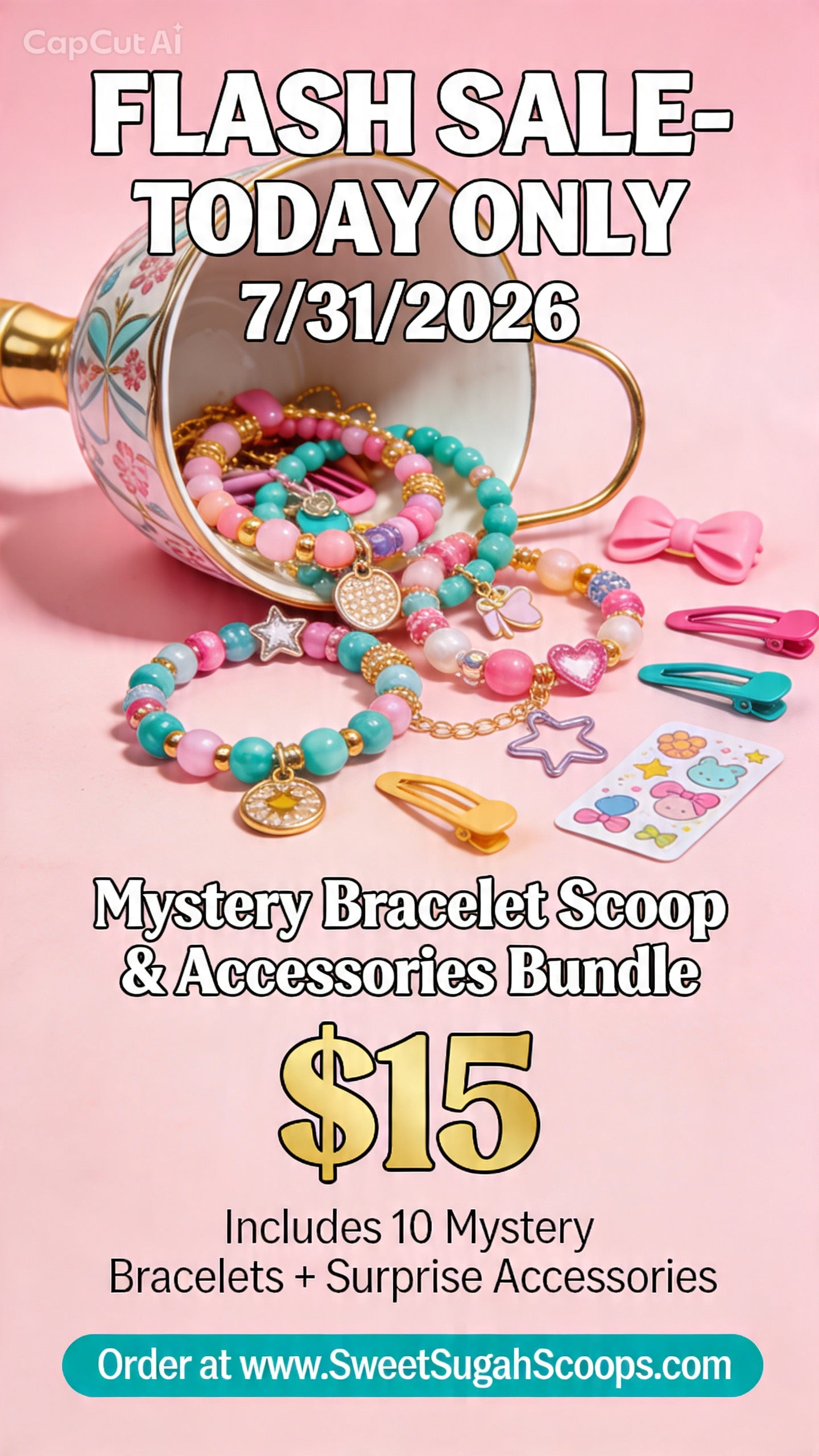 Prepackaged Bracelet Mystery bundle.